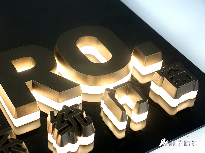 Acrylic Backlit Word